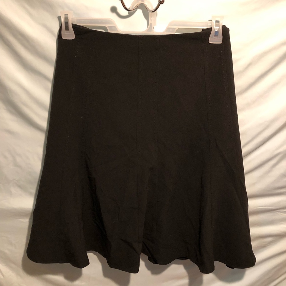 NY Collection Women Black Skirt